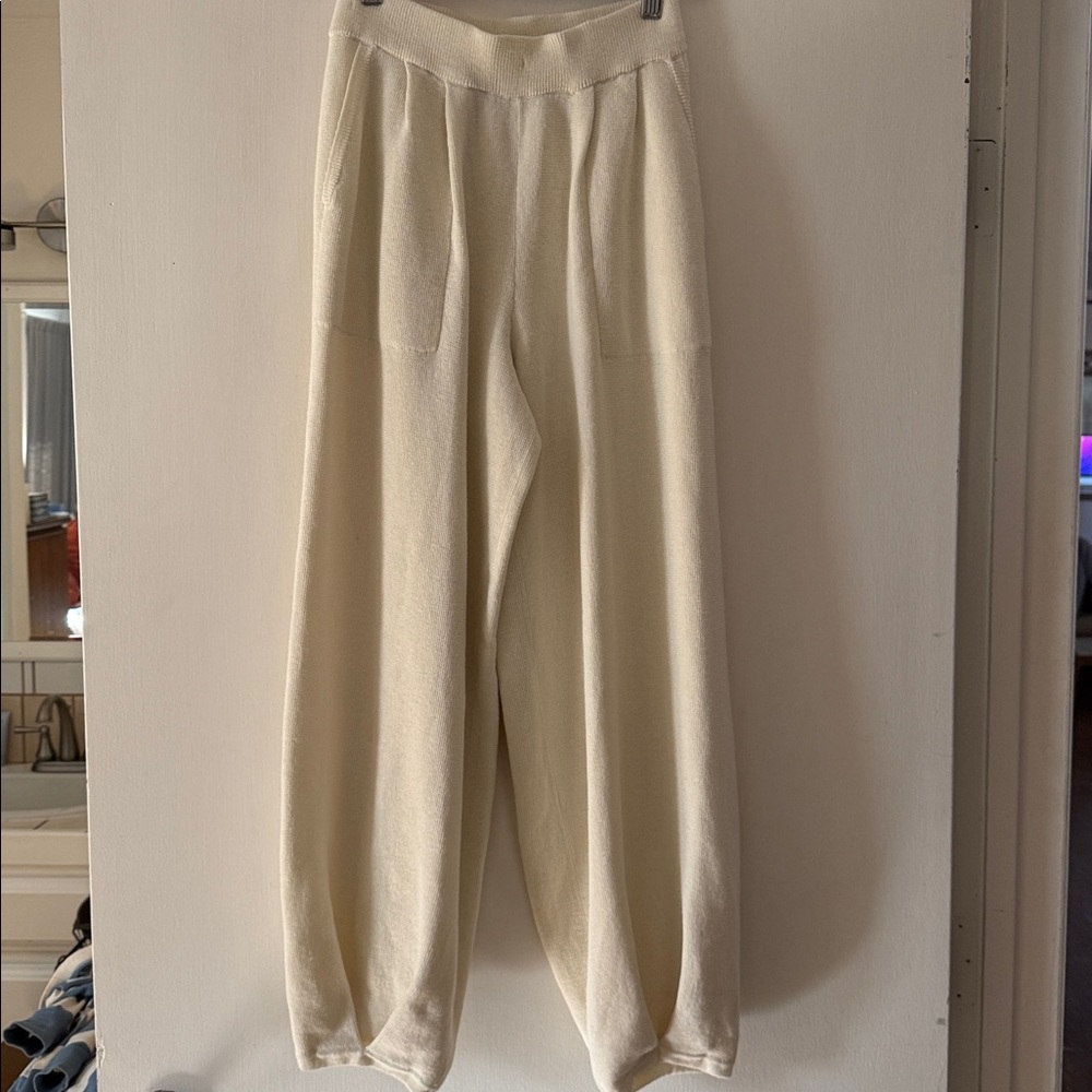 FREE PEOPLE BEACH Linen Blend Joggers
